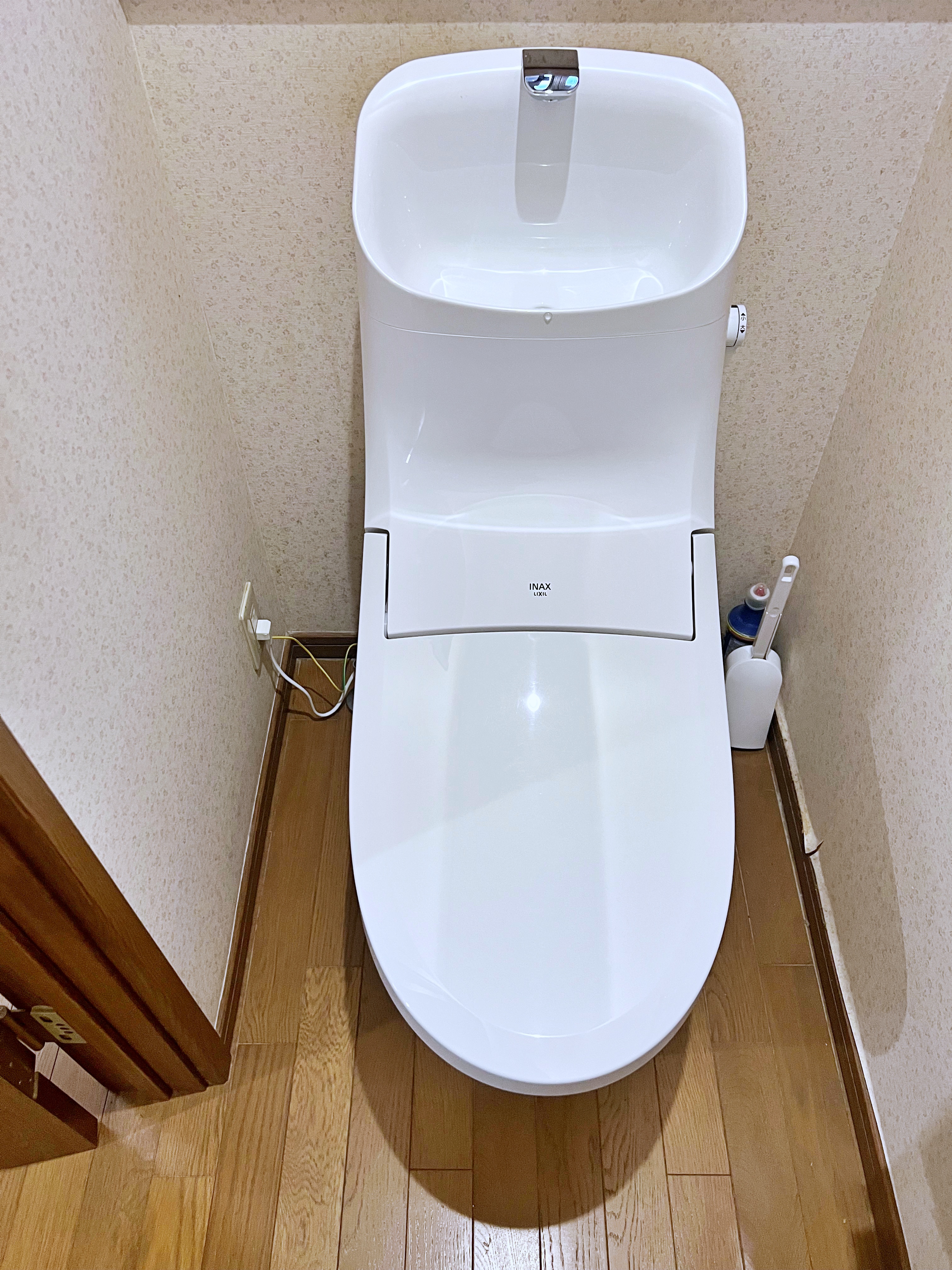 トイレをリフォーム致しました。